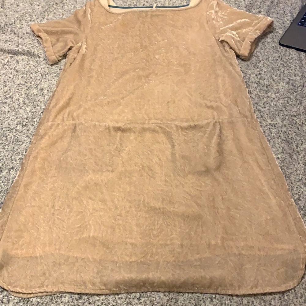 Anthropologie Floreat Crushed Velvet Dress - Picture 4 of 10